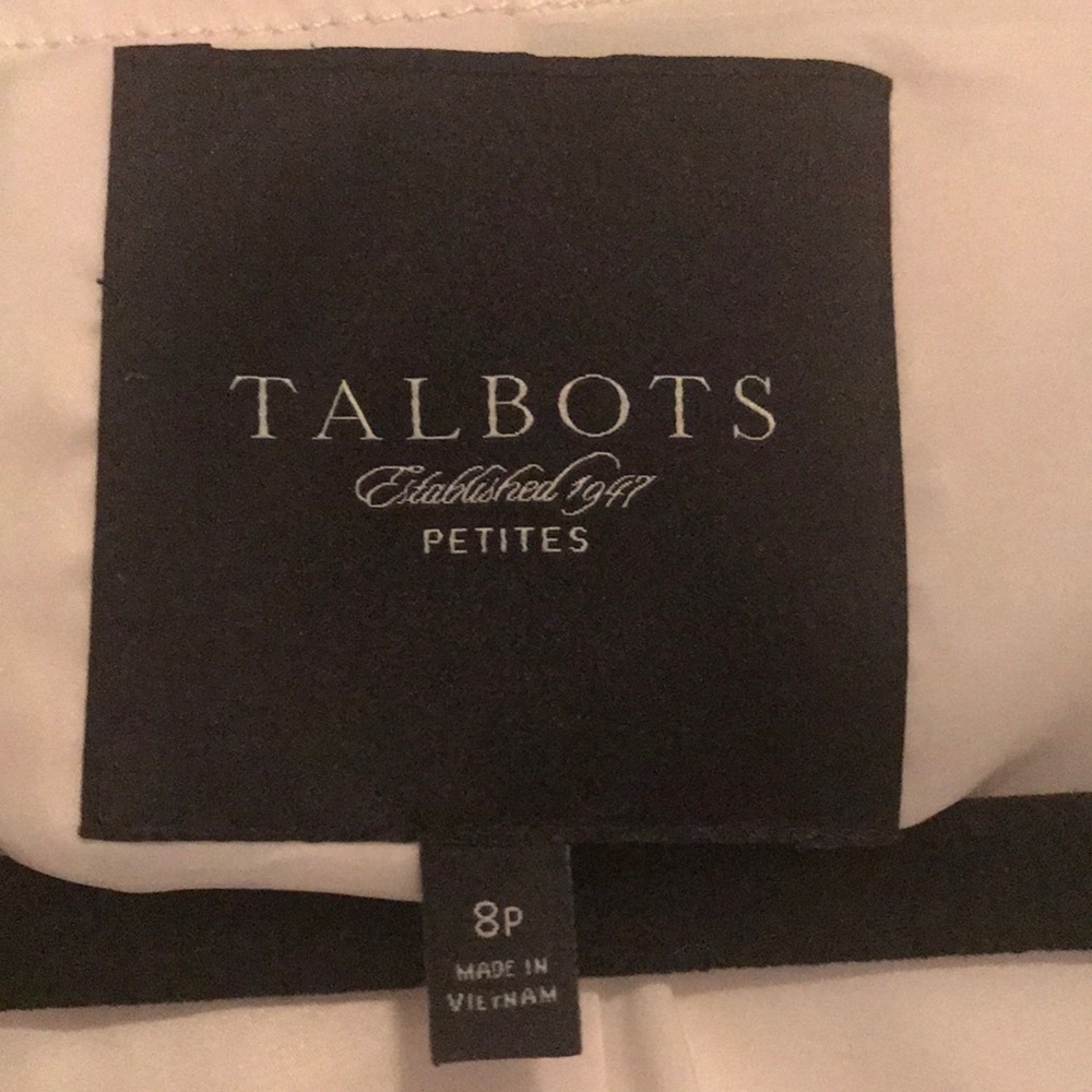 Talbots beige jacket - Picture 3 of 4